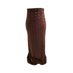 Jupe moulante taille haute femme