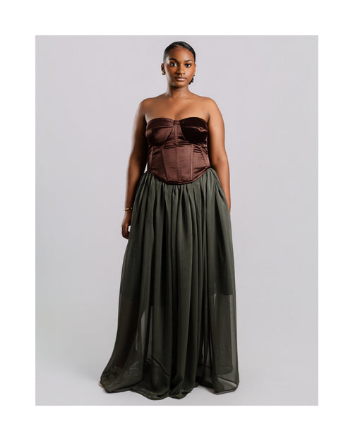 Corset structuré femme