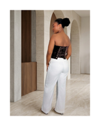 Pantalons taille haute femme