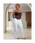 Pantalons taille haute femme